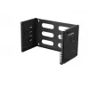 Wall-mount 19 inch rack LANBERG 6U, depth 497x400/240 mm, model FB01-5406-10B