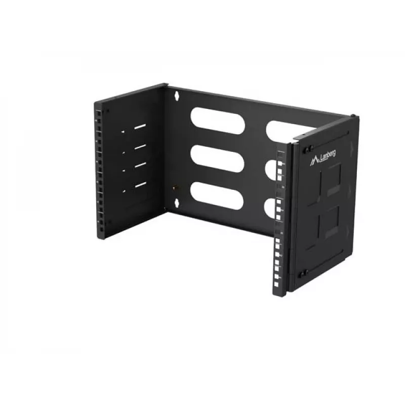Wall-mount 19 inch rack LANBERG 6U, depth 497x400/240 mm, model FB01-5406-10B