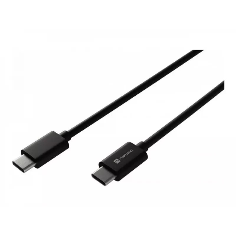 USB-C to USB-C Cable NATEC NKA-2146, 1 m, black