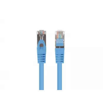 Patchcord LANBERG PCF6-20CC-0150-B RJ45 Cat.6 1.5 m Blue, CCA U/UTP