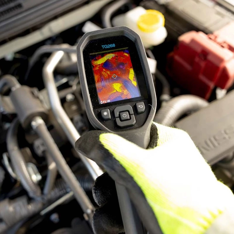 FLIR TG268 Infrared-Thermometer -25 to+400°C Black Built-in display LCD 320 x 240 pixels