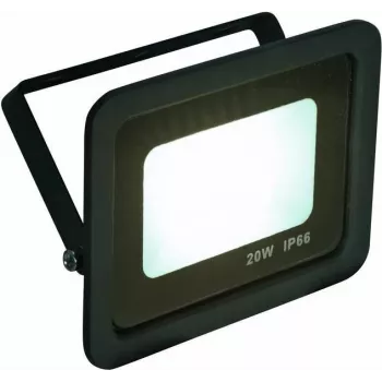 LED floodlight EUROLITE FL-20 SMD CW IP65 20W, cool white, compact outdoor lighting