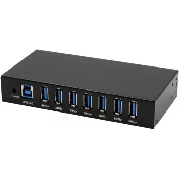 USB 3.0 hub Exsys EX-11237HMS-2, 7 ports, ESD protection