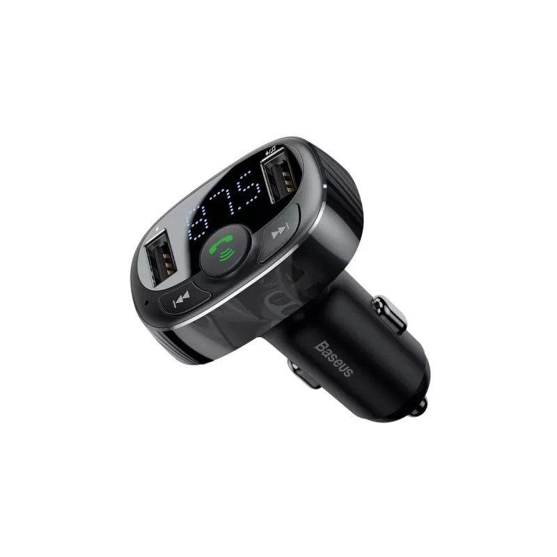 FM Transmitter Baseus SUP0004410 87.5-108 MHz Bluetooth USB Black