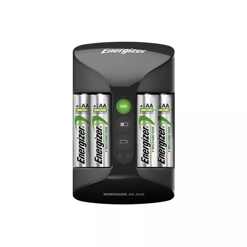 Battery charger Energizer Pro Charger AC 4‑slot for AA/AAA NiCd, 100–240V, 2000 mAh included