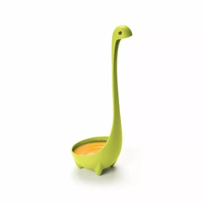 Ladle Ototo Design Nessie Green Length 80 mm Width 88.9 mm Height 243.8 mm