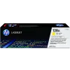 HP 128A Yellow Original LaserJet Toner Cartridge, 1300 pages, Yellow, 1 pc(s)