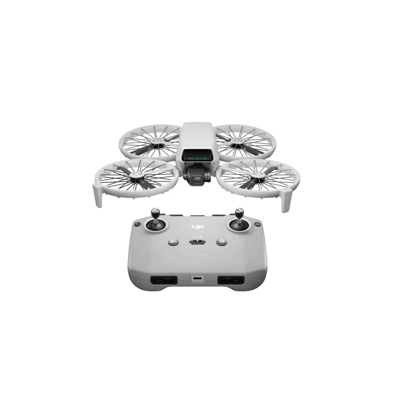 Drone DJI Flip 4 rotors, 48 MP camera, 3840×2160 video, 3110 mAh battery, Black/White