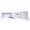 Gembird WM-S80F-01 slim fixed TV wall mount 37-80" (2.03 m), VESA up to 600x400, max 50 kg, black