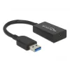 USB cable DeLOCK 65698 USB 3.2 Gen 2 0.15 m USB A USB C Black