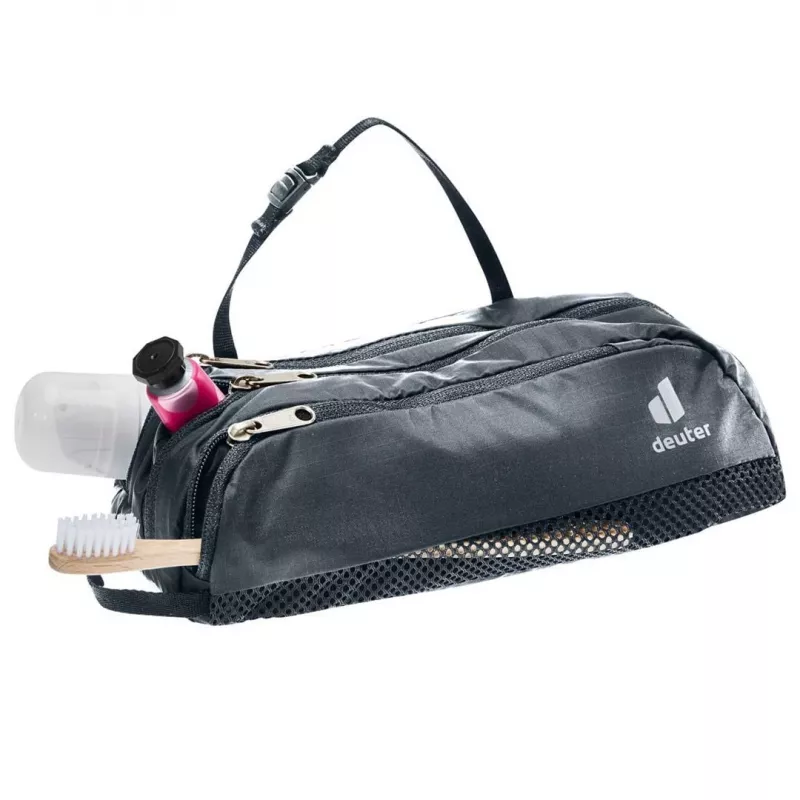 Toiletry bag DEUTER Wash Bag Tour II — compact travel washbag, black