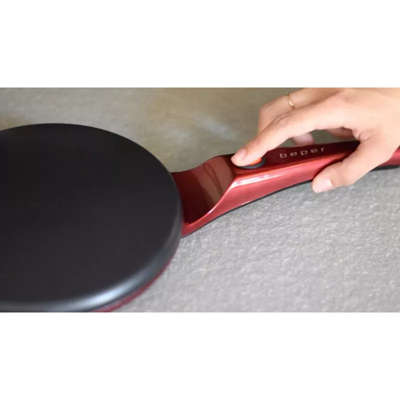 Crepe maker Beper BT.710Y - electric pancake maker, non-stick plate