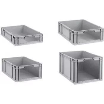 allit Storage Box ProfiPlus EuroStore L612, gray, 1 pc.