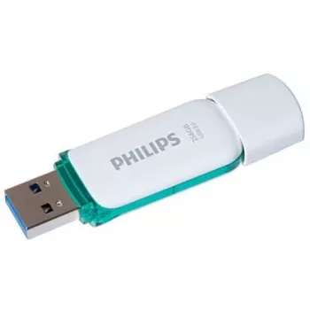 Philips FM25FD75B USB flash drive 256 GB USB Type-A 3.2 Gen 1 (3.1 Gen 1) Turquoise, White