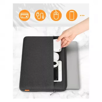Sleeve case Inateck LB01005 for 39.6 cm (15.6 inch) laptops, Black