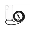 Phone case FIXED for Samsung Galaxy A36 5G — Fixed Pure Neck Case TPU, Black, lanyard-compatible