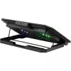 Notebook cooling pad DEFENDER NS-510 with 2 fans, 2×USB ports and RGB lighting