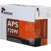 INTER TECH Argus APS-720W - Power Supply Units (115-230 V, 20+4 Pin ATX, 47-63 Hz, 12V1,+12V2,+3.3V,+5V,+5Vsb,12V, Active, ATX, Black)