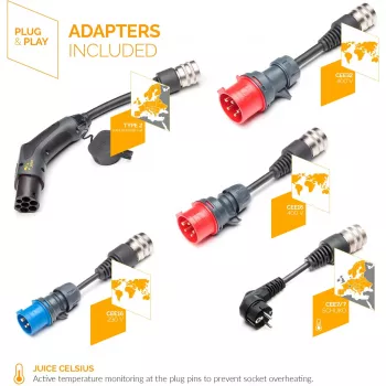 Power adapter/inverter Juice Technology EL-JB3AEVE2 22000 W Indoor/outdoor