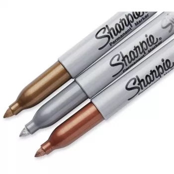 Marker Fine tip Sharpie 1986006 Bronze Gold Silver