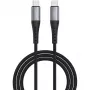 USB cable 4smarts 541454 1.5m USB C Black