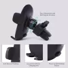 Phone holder Aukey HD-C48 adjustable 360° for smartphones and small tablets, clamp mount, rotatable arm
