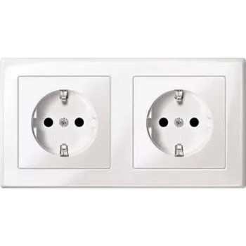 Socket outlet CEE 7/3 Merten MEG2328-1419 White