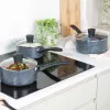Saucepan set Russell Hobbs Nightfall Stone 3-piece 16/18/20 cm non-stick