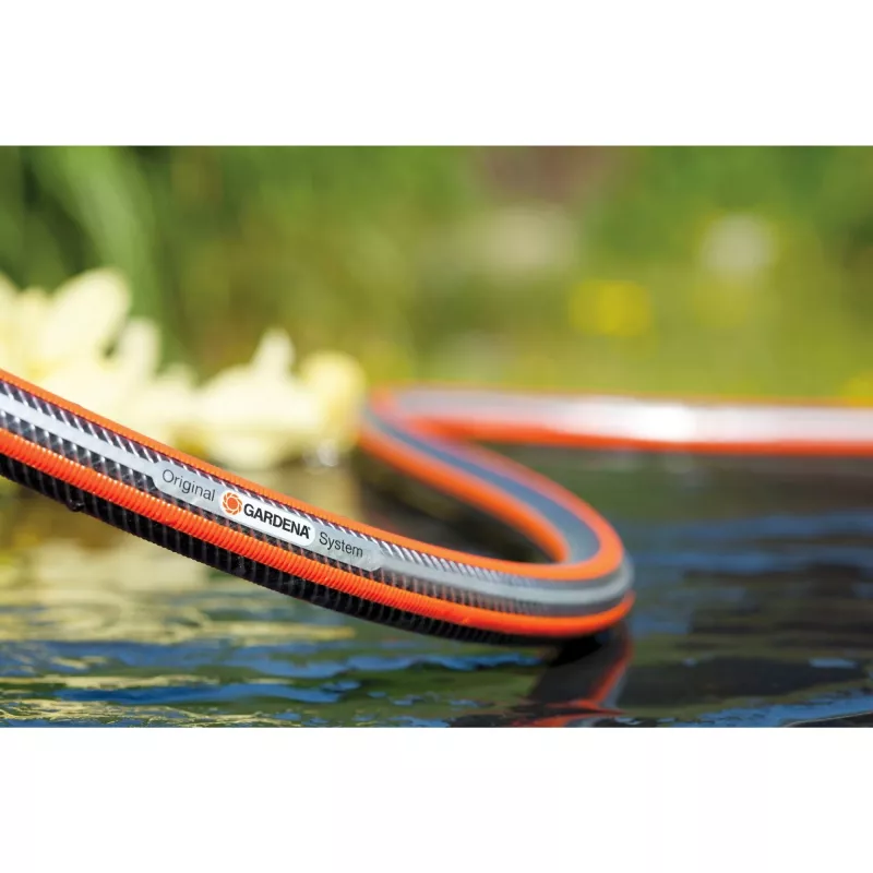 Garden Hose Gardena 18099-20 50 m Above/Below Ground Grey Orange