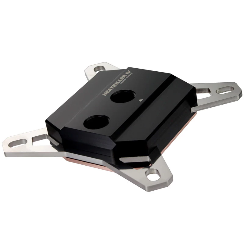 Water block Watercool Heatkiller IV Basic — copper/nickel/stainless steel, 59×66×17 mm