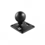 RAM Mounts VESA-Platte (3,625 x 9,20cm (3,625) ) - 75 x 75 mm Lochraster, D-Kugel (2,25 ), in polybag (RAM-D-2461U)