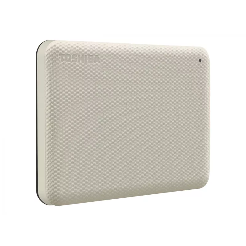 Toshiba Canvio Advance - Festplatte - 4 TB - extern (tragbar) - 2.5 (6.4 cm) - USB 3.2 Gen 1 - hellbeige