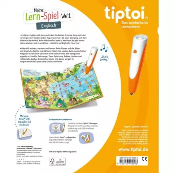 tiptoi Meine Lern-Spiel-Welt: English, Learning Book