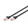 Network Cable Digitus CAT 6 S/FTP RJ-45 7m Black