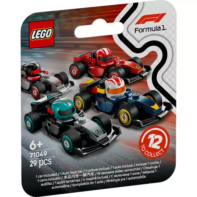 LEGO Minifigures 71049 F1 Race Cars, Assorted Collectible