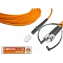 Lightwin High Quality Duplex LWL Patch Cable, MM OM2, MTRJ - ST LWL Patch Cable (LDP-50 MTRJ-ST 2.0)