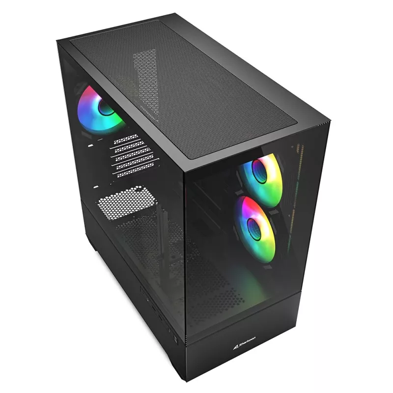 PC Case Sharkoon MK6 RGB Midi Tower White