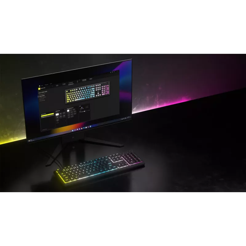 Corsair CH-9226D65-DE keyboard Gaming USB QWERTZ German Grey