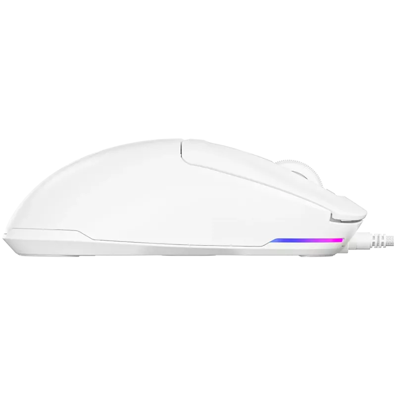 LORGAR MSA10, Ultralight Wired Gaming Mouse Advanced, white