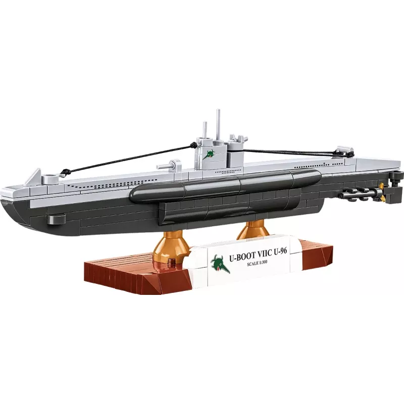 Scale model submarine Cobi Type VIIC 1:300 scale, kit 4857