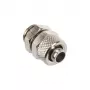 Straight Fitting G1/4 Inch to 10/8mm - Shiny Silver