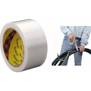 3M 89592550 duct tape Suitable for indoor use 50 m Biaxially Oriented Polypropylene (BOPP), Fiberglass Transparent
