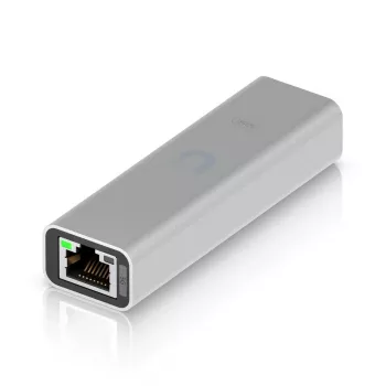 Ubiquiti Plug-and-play, Ethernet seamless 5GbE network connectivity. (UACC-ADAPTER-RJ45-USBC-5GE)