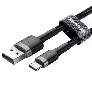 Baseus Cafule USB to USB-C 3A 1m (gray-black)