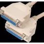 D-Sub Cable ShiverPeaks 25-pin Female-to-Female 1.8 m (model AK 407)