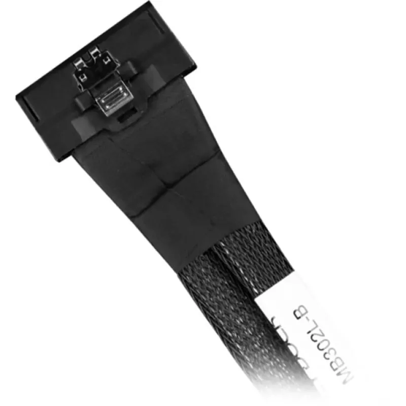 Drive converter bracket icybox MCIO 8i 74-pin SFF-TA-1016 to 2× OCuLink 42-pin 4i MB302L-B