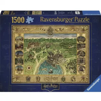 Jigsaw Puzzle Ravensburger Hogwarts Map 1500 pieces – Ravensburger 1500 pcs
