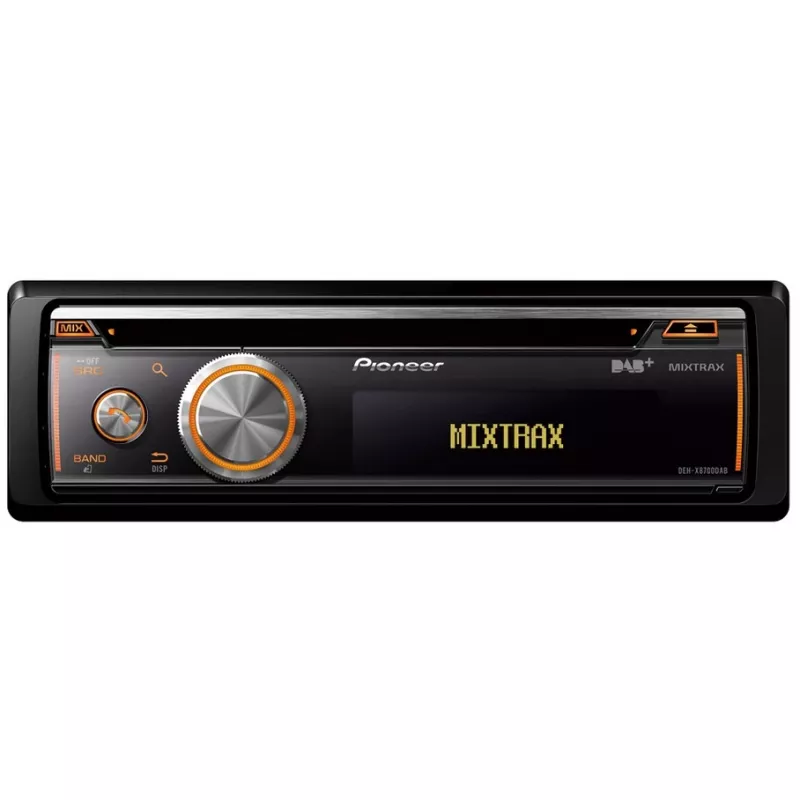 Car Media Receiver Pioneer DEH-X8700DAB Black