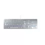 CHERRY KC 6000 SLIM keyboard Universal USB QWERTY Nordic Silver, White