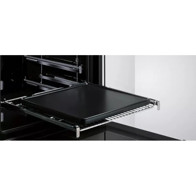 Cutting board Bosch HEZ327000 — metal and wood construction, black, 5.07 kg
